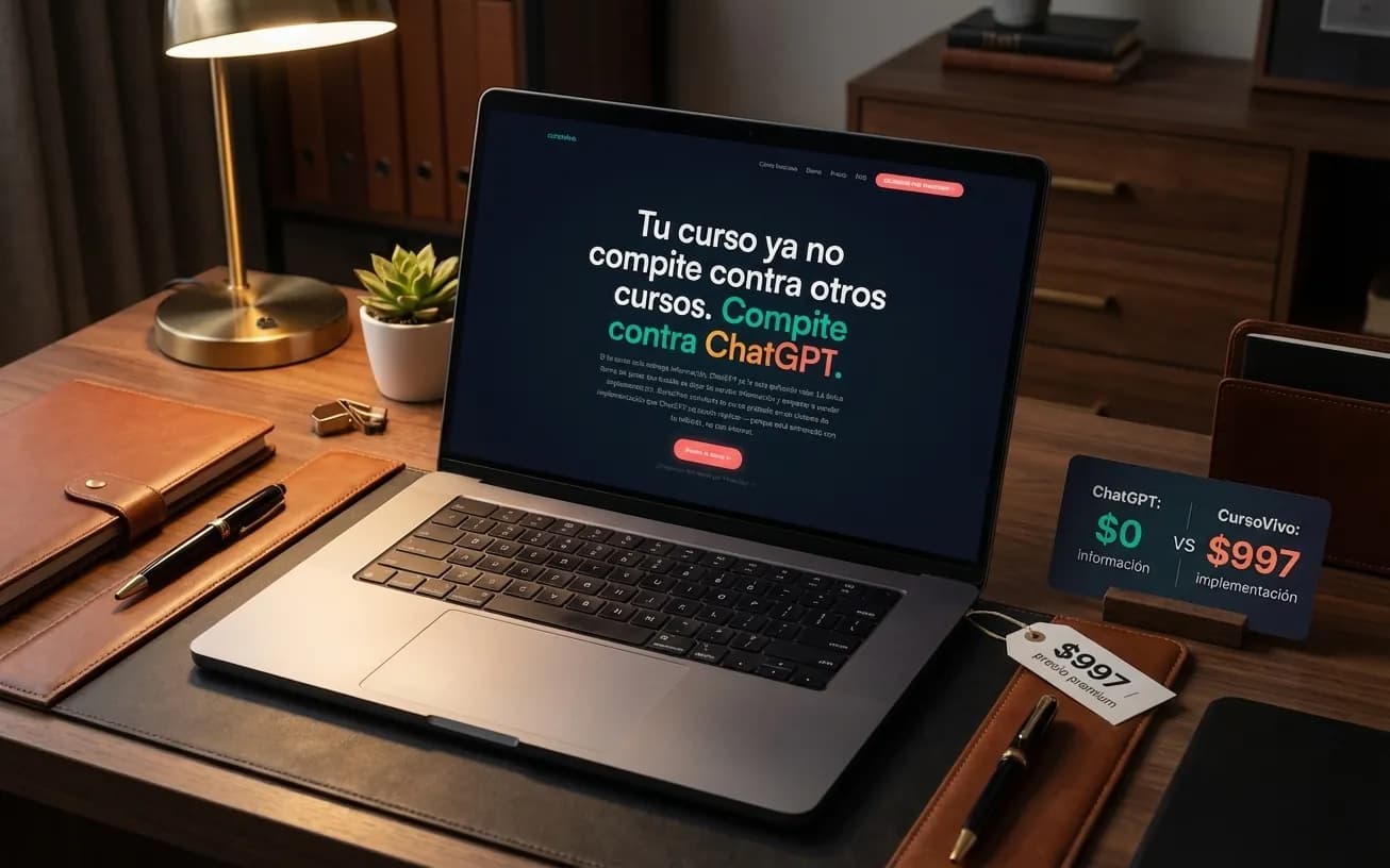 7 formas de justificar un curso premium vs ChatGPT — vista previa