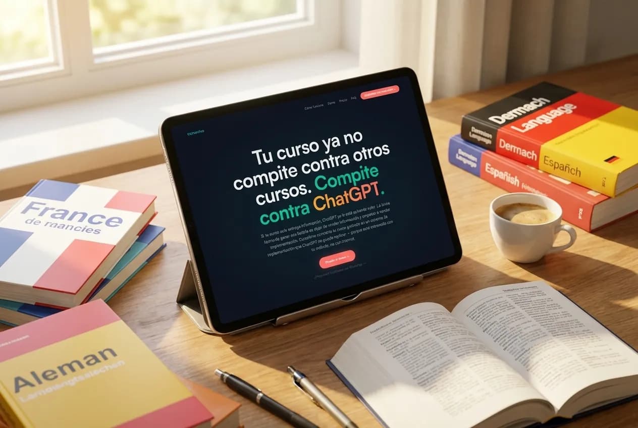 Las 7 mejores herramientas IA para cursos de idiomas — vista previa